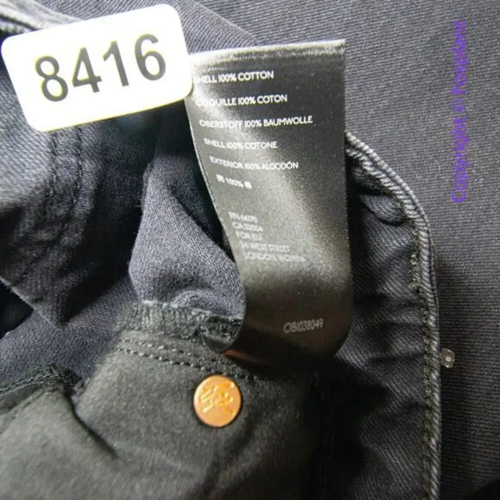 New! Free People We the Free black‎ straight jeans, women size 30